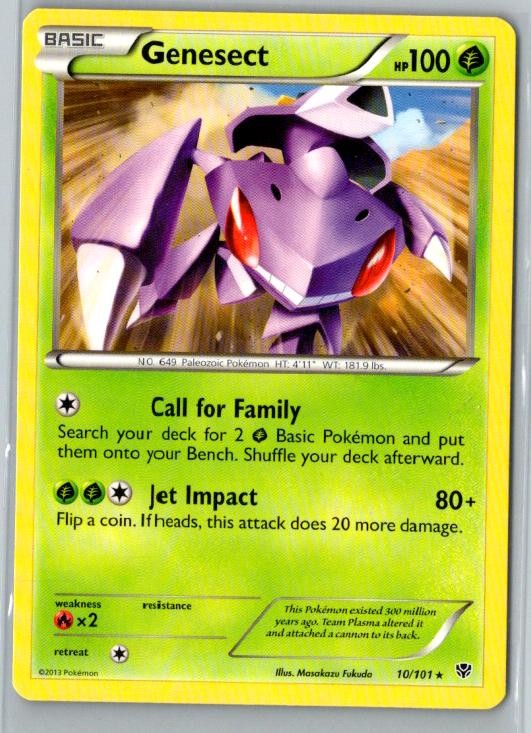 Genesect Plasma Blast  Pokémon TCG