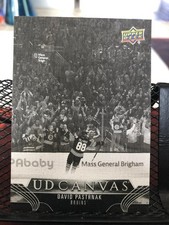 DAVID PASTRNAK 2023-24 UPPER DECK EXTENDED SERIES BLACK & WHITE C354 BRUINS