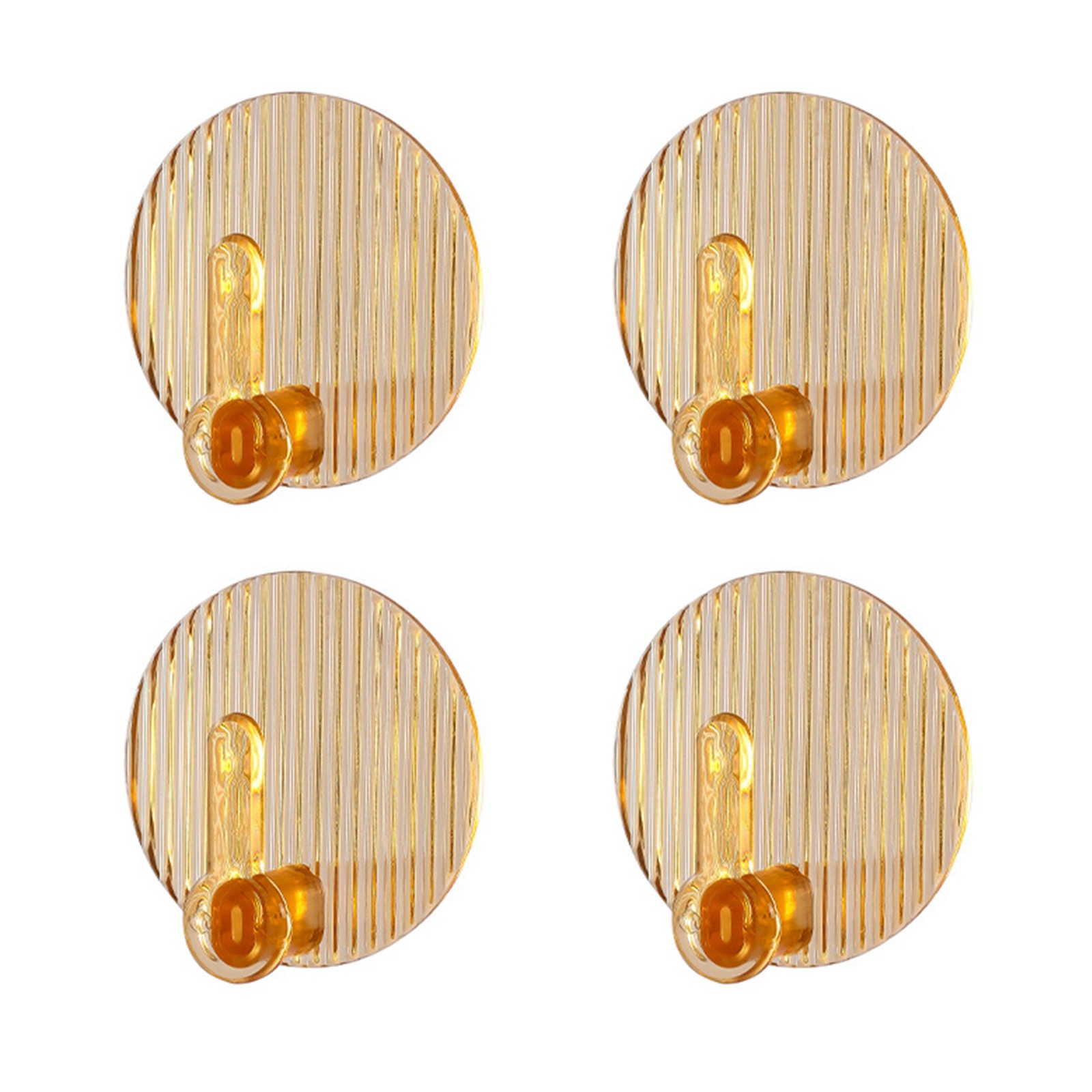 »Self Adhesive Hook 4pcs No Drilling Waterproof Wall Hook For Shower For Towel