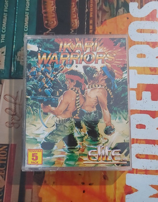 Ikari Warriors (Elite 1987) Commodore Amiga (Disk, Manual, Box) classic 16-bit