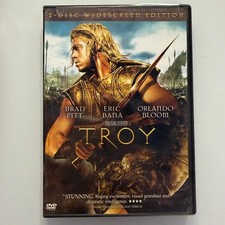 Troy DVD 2004 2-Disc Widescreen Edition Brad Pitt Eric Bana Orlando Bloom