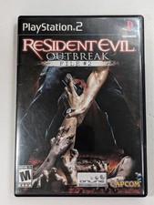 Resident Evil Outbreak File #2 Playstation 2 PS2 in case with manual authentic