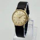 Vintage 1971 TIMEX Sprite 31mm Gold Tone Mechanical Watch, Runs Great 23160 2471
