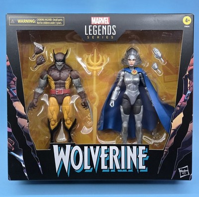 Marvel Legends Series Wolverine & Lilandra 50th Anniversary Action Figure 2-Pack