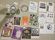 STAINED GLASS BOOKS LOT