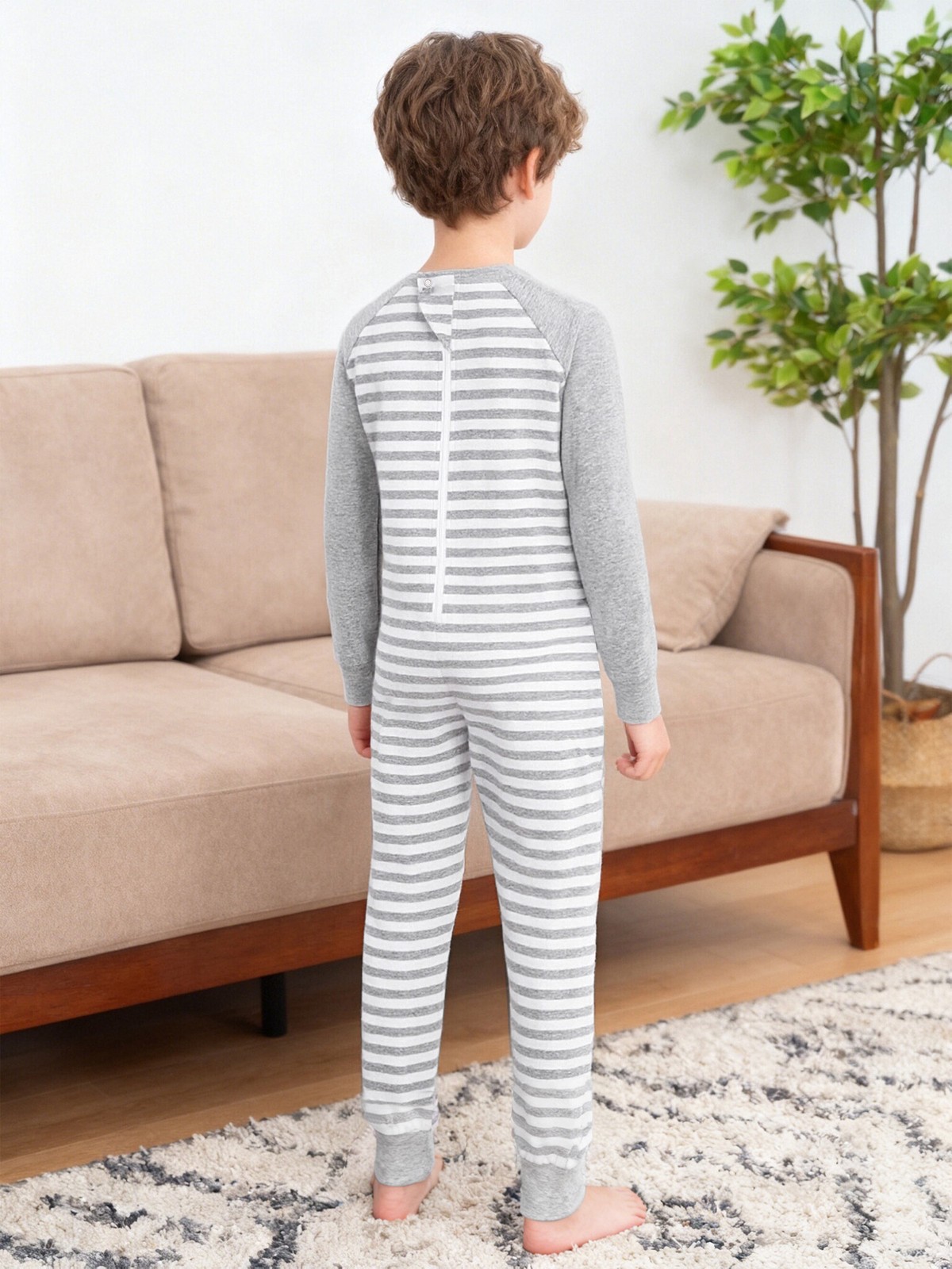 Anti-Strip Romper Special Needs Kids Adaptive Clothing Autism Sensory Jumpsuit