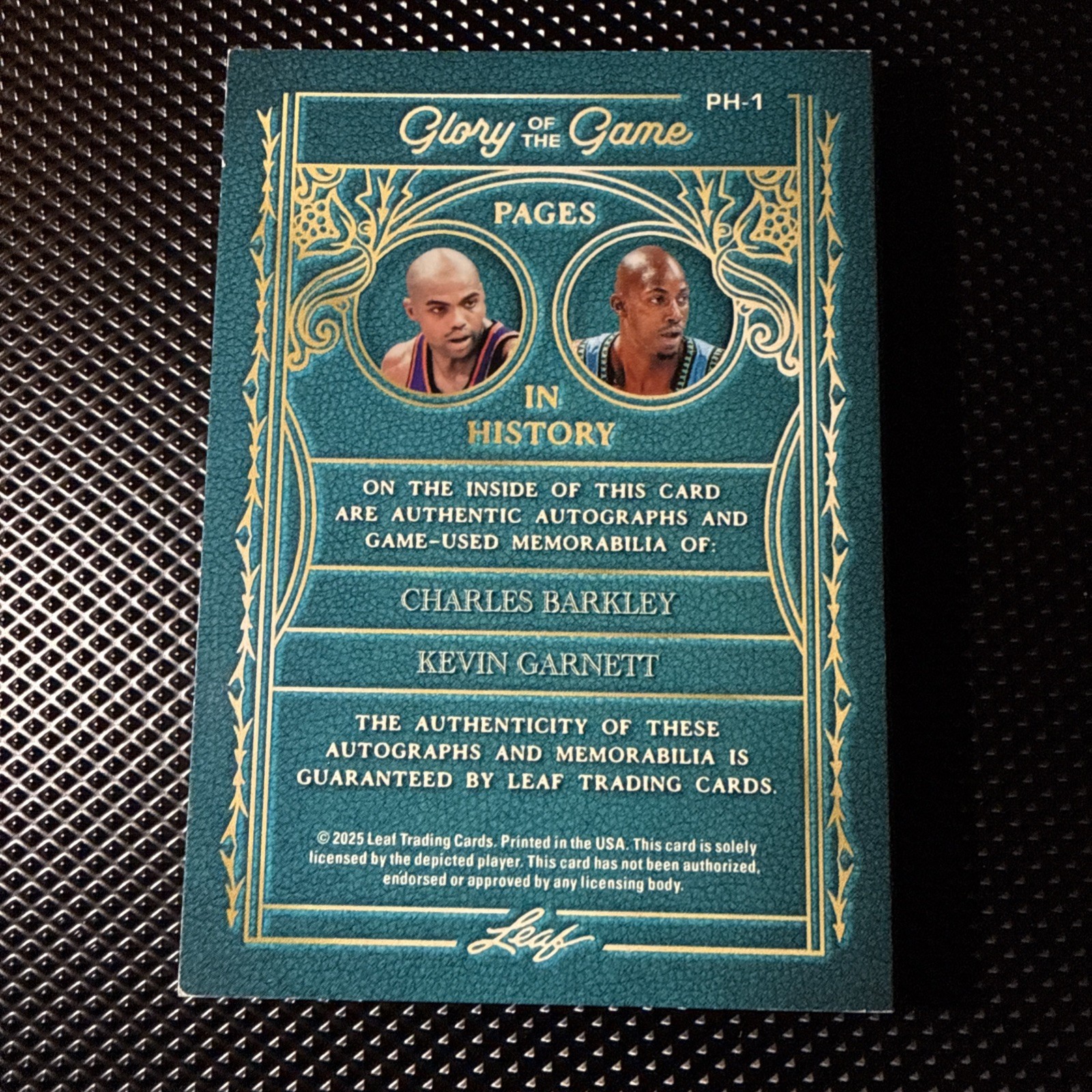 2025 Leaf Glory Of The Game Pages In History BOOKLET 5/6 Game Used Mem Auto view 3