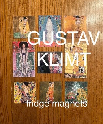 Gustav Klimt FRIDGE MAGNETS   classic art nouveau painter art paintings