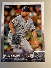John Danks 2015 Topps 11X14 Wall Art Poster Numbered 1 of 10