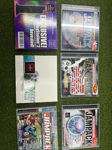 Pacchetto demo PlayStation Underground Jampak Sony PS1