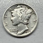 1935 MERCURY SILVER DIME ACTUAL COIN Get More Today & Save Shop Here Buy Here