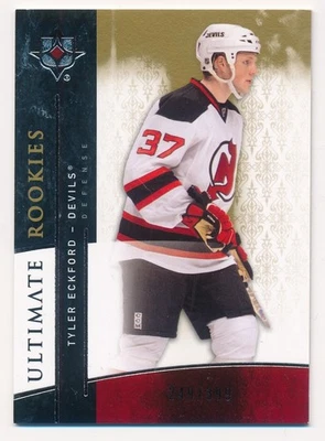 Tyler Eckford 2009-10 UD Ultimate Collection ROOKIE RC /399 #137 - Devils - Bild 1 von 2
