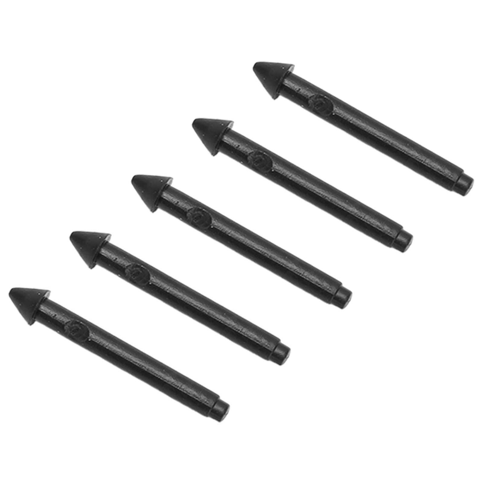 5Pcs Glossy Stylus Pen Tips for Pro Tablet Book Replacement