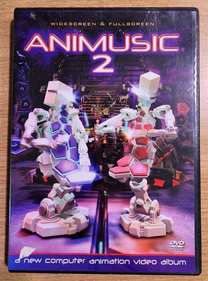 Animusic 2 (DVD, 2006, Widescreen) Computer Animation Music Video Album
