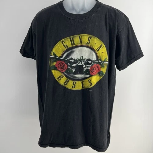 Guns N Roses Was Here Tee L/XL Appetite Tour Shirt 1980s vintage concert t-shirt, vintage, size XL, single stitch, B+ condition