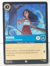 Moana - Adventurer of Land and Sea - Archazia's Island - Lorcana  156 - singles