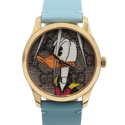 Gucci G-Timeless Disney Donald Duck Quarz Unisex Uhr 1264167 153399214