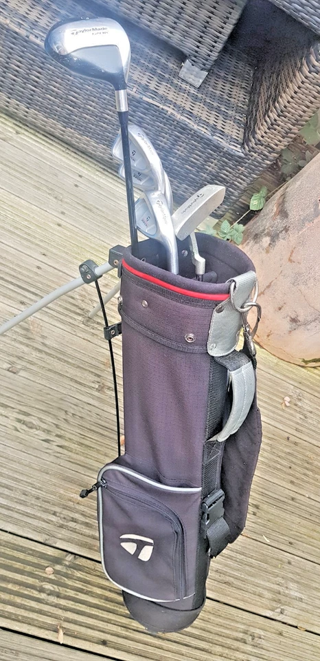 Taylormade 320K Kids Golf Set 9-11 years 1-3W / 5-6 7-8 9-P Irons Putter Bag - Image 3 of 4