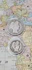[2 Coin Lot] Vintage Coin Estate Auction 90% Silver Barbers "over 1/2 oz Silver"