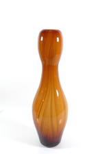 Vintage kegelförmige Murano Glasvase, 32 cm, 1960er Jahre