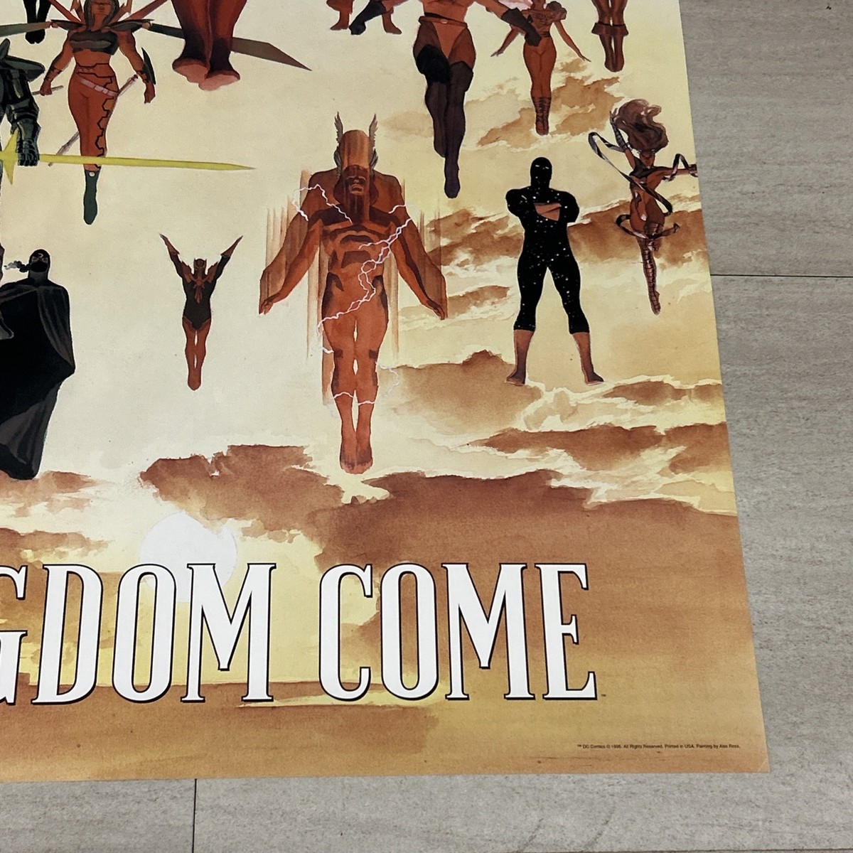 Alex Ross Kingdom Come Poster 1996 DC Comics | eBay