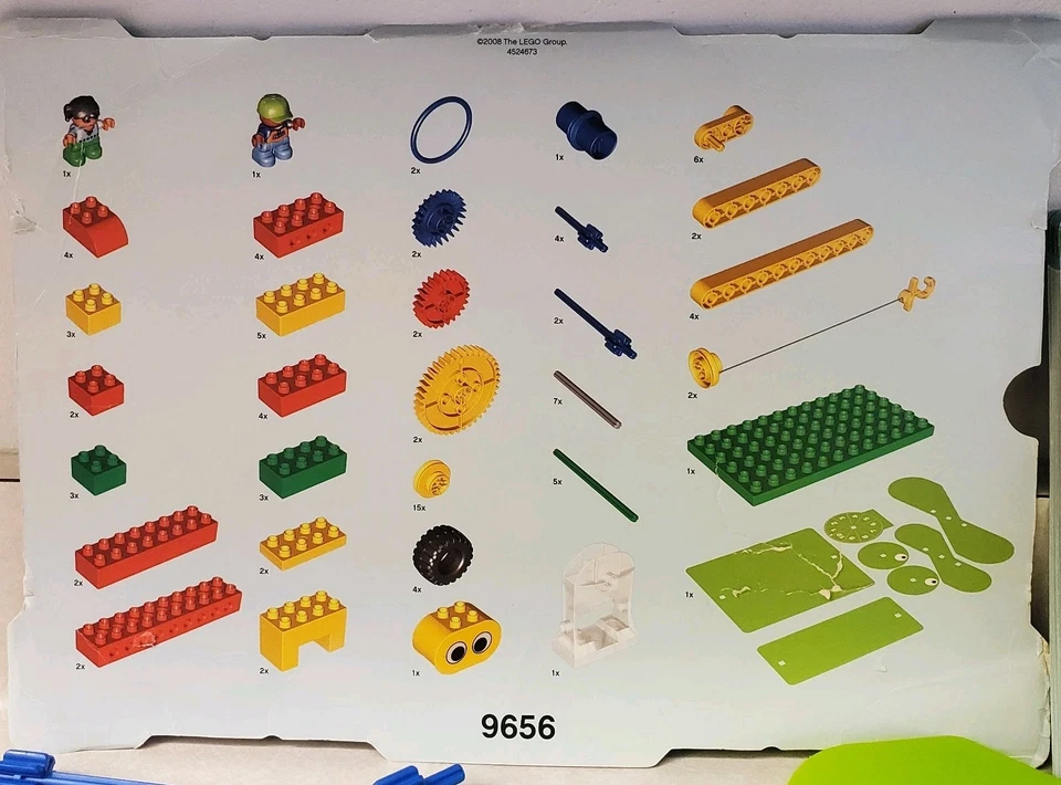 Lego Education 9656 Máquinas Simples En Caja Con Instrucciones PIEZAS INCOMPLETAS Foto 4 de 4