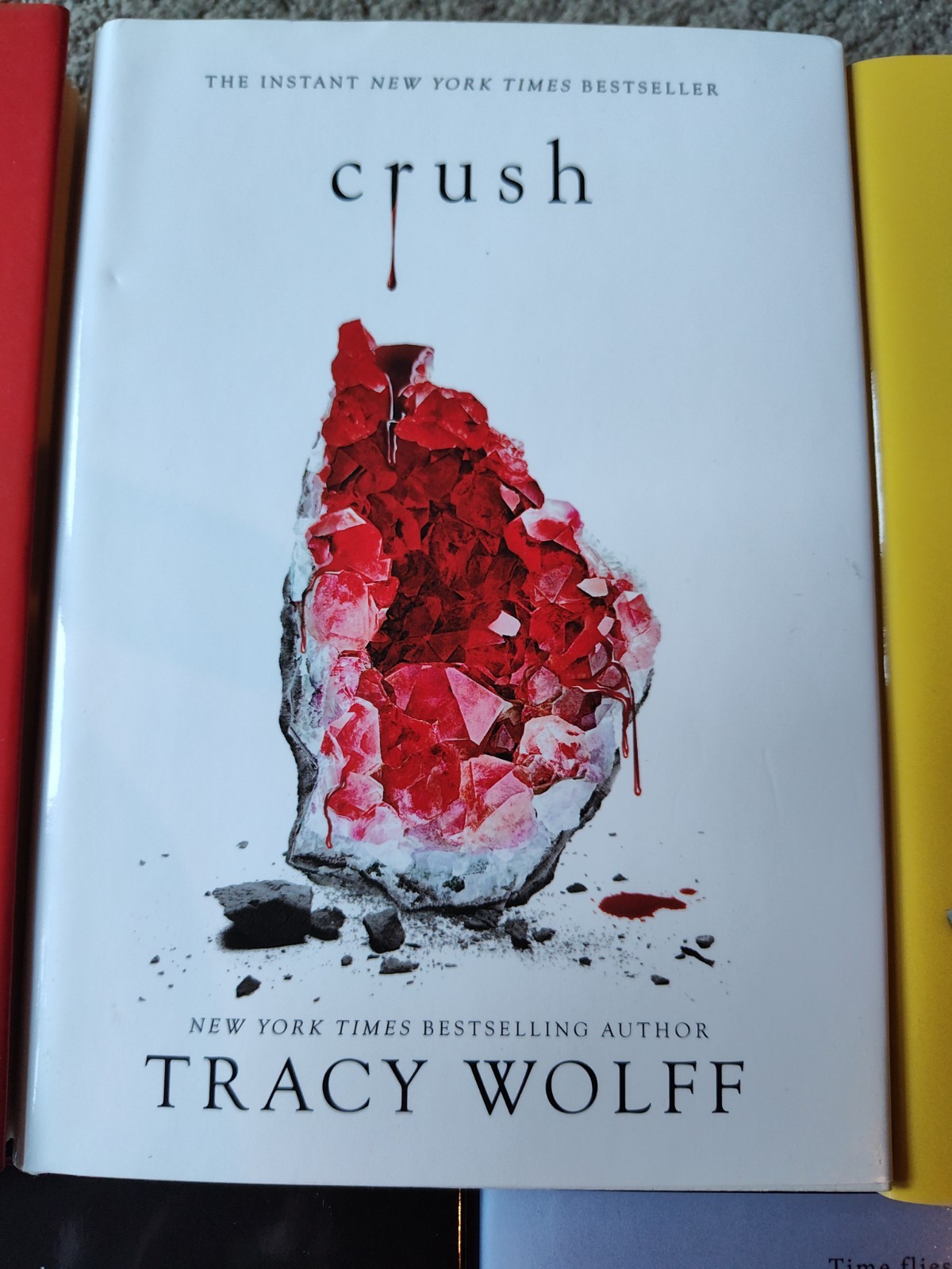 Tracy Wolff Crave Series 5 Book Lot 2 Signed Covet Crush Court Charm HCDJ NEW