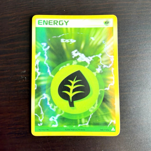 The Pokémon Company Pokemon TCG Grass Energy 105/110 EX Holon Phantoms 2006