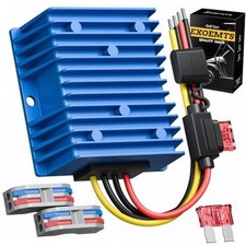 Upgrade DC 240W 20A Golf Cart Step Down Converter, 48V/36V to 12V Converter