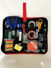 Plusivo Soldering Kit, Soldering Iron, Accesories, and Case