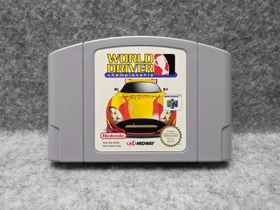 WORLD DRIVER CHAMPIONSHIP NINTENDO 64 PAL/EUR-EUU N64 MODUL CARTRIDGE