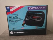  Schumacher 50-pe 10250 Amp Battery Charger Engine Starter 
