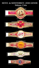 Set Cuban Cigar Bands  vitola label of different brands. Havana COLLECTIBLES 4