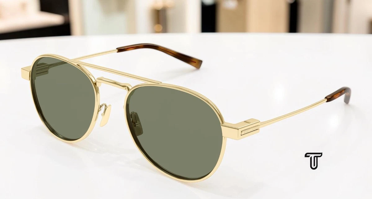 Saint Laurent Gold Sunglasses for Men for sale | eBay