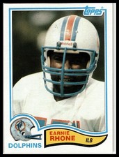 1982 Topps #135 Earnie Rhone