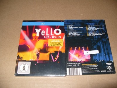 Live in Berlin by Yello (Blu-ray Disc, 2017) NEW AND SEALED. (D7)