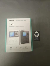 ANVIZ CX2 - Fingerprint Biometric Time Clocks for Employees Small Business