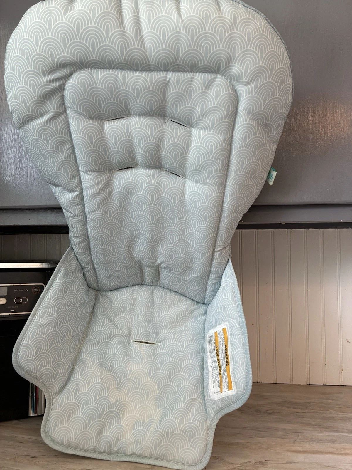 Graco Made To Grow High Chair Booster Replacement Part Seat Pad Cover Cushion