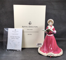 Royal Doulton The Twelve Days Of Christmas Figurine ~ "ON THE 3rd DAY"~ HN5170