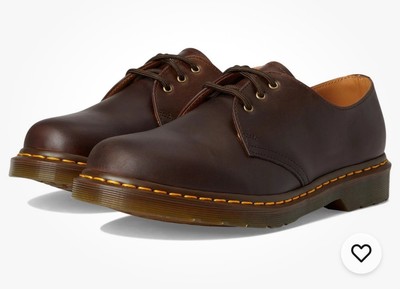 NIB! [11838201] UNISEX DR. MARTENS 1461 CRAZY HORSE LEATHER OXFORD SHOES