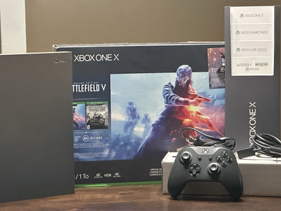 Xbox OneX Gold Rush Edition 1 TB SSD w Controller