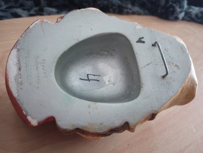 Collection of vintage Bossons chalkware heads: Old Salt, Jock