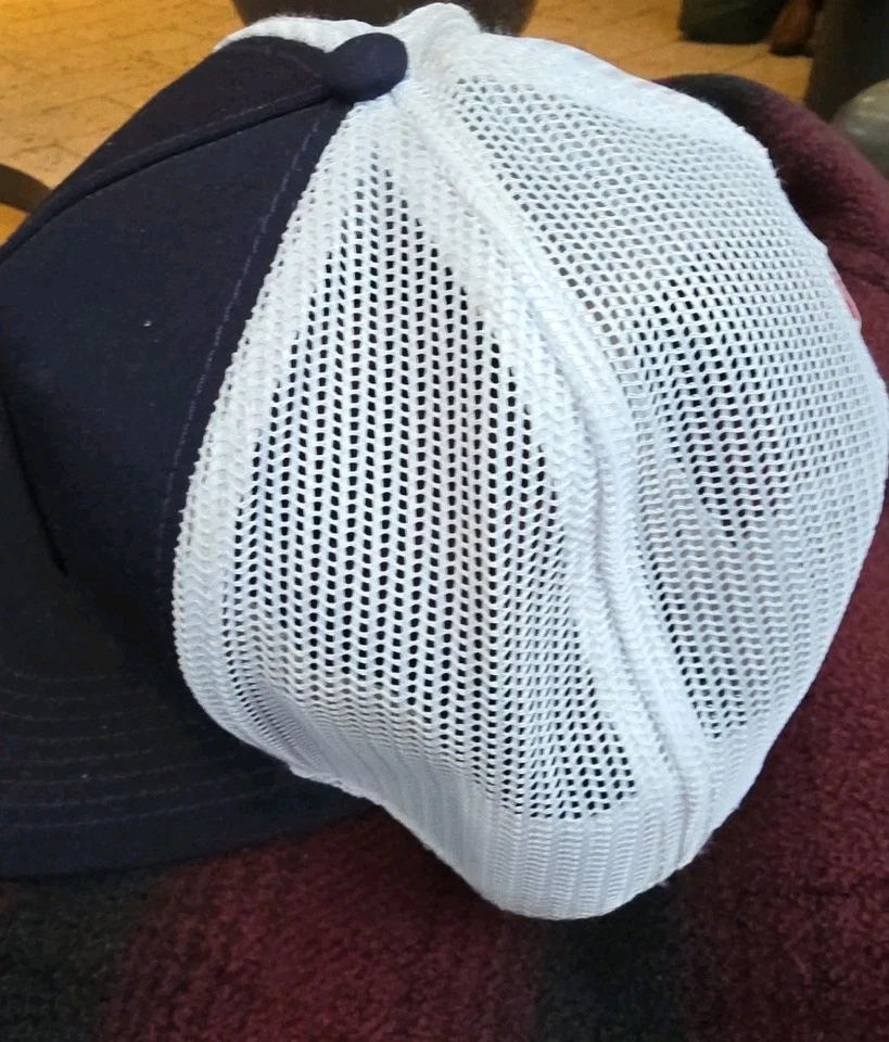 FMF United Snapback Hat Patch Logo Blue /White Cap One Size Fits Most Unused. - Image 2 of 4