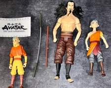 Diamond Select McFarlane Avatar Last Airbender Walgreens Aang Ozai 3 Figure Lot