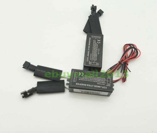 Pair CCFL Demon Devil Angel Eye Inverter Spare Ballast for Car Halo Ring DRL DIY - Picture 2 of 4