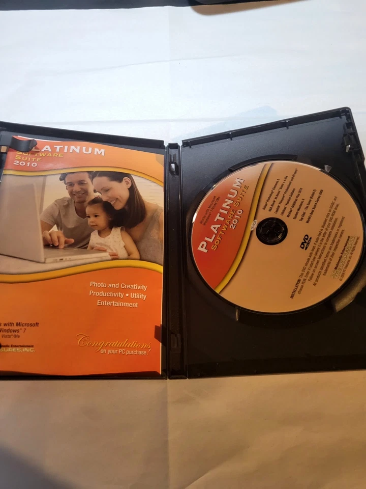 Platinum Software Suite Deluxe 2010 Vintage Rare Preowned - Image 2 of 4