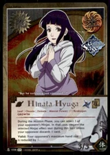 Naruto CCG Hinta Hyuga #1038 Holo Near Mint