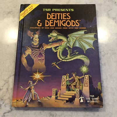 Advanced D&D AD&D TSR Presents Deities & Demigods 1980 128 page | eBay