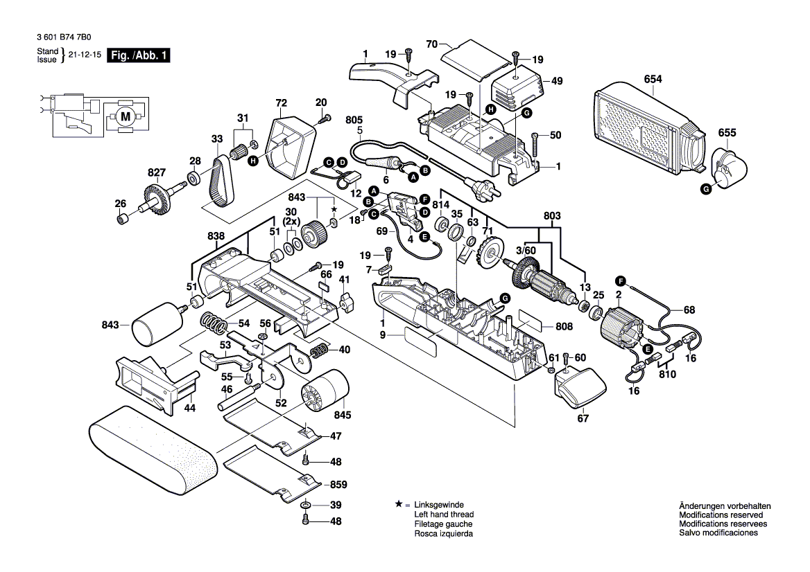 2606333900 Crown Gear for Bosch 1274dvs Sander entire Picture Not