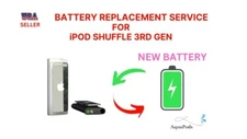 Battery  Replacement Service for iPod Shuffle 3rd Generation-I’ll fix it